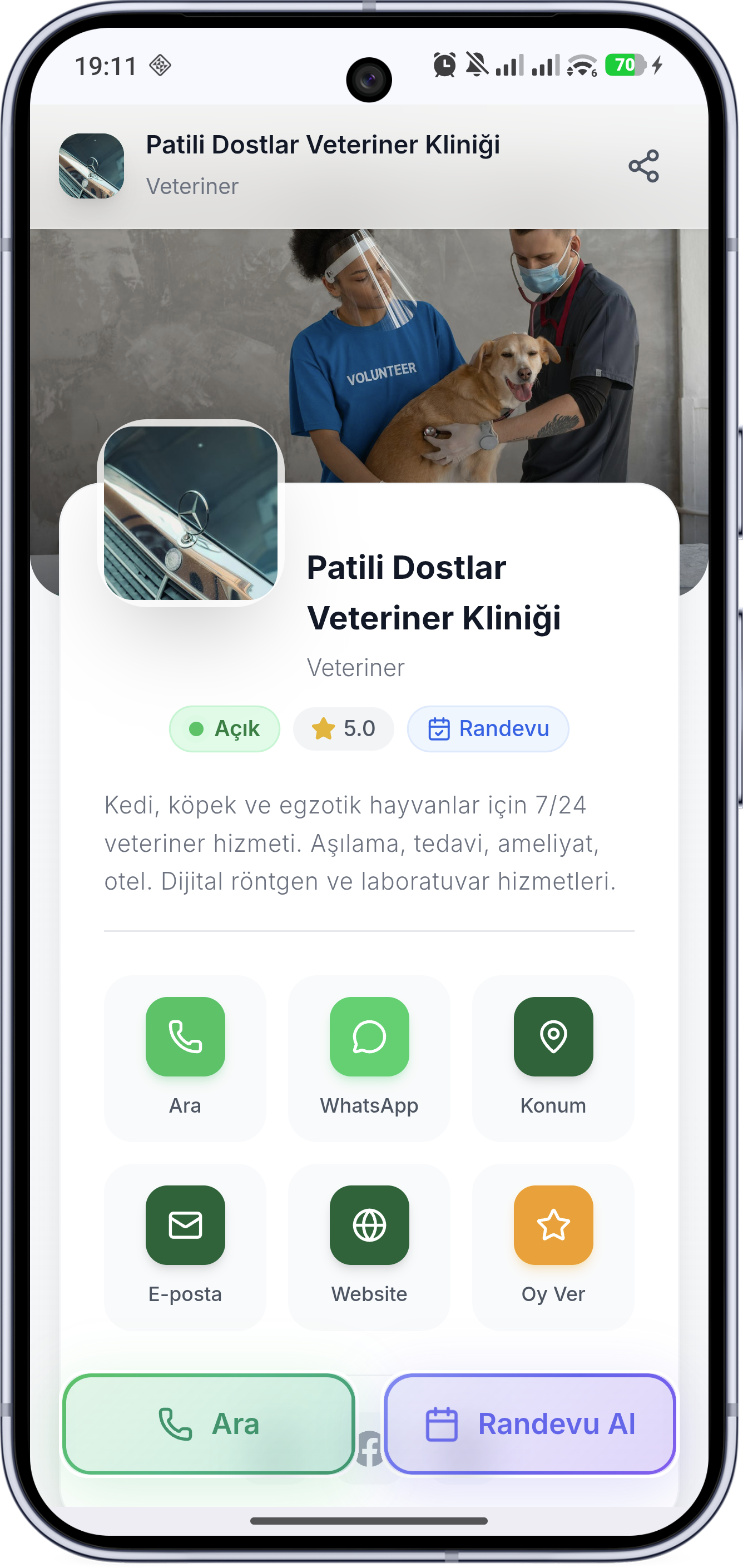 Patili Dostlar Veteriner Kliniği